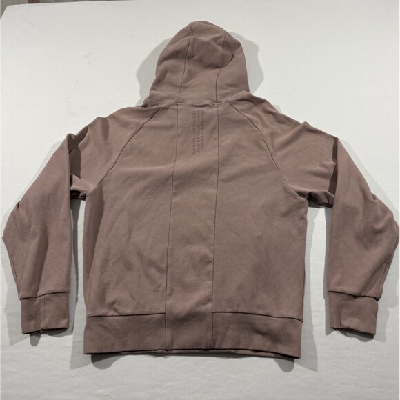 Alphalete Identity Pro Sweatshirt Mens Rose Pink Soft Shell Pullover Cotton Sz S - Picture 9 of 10